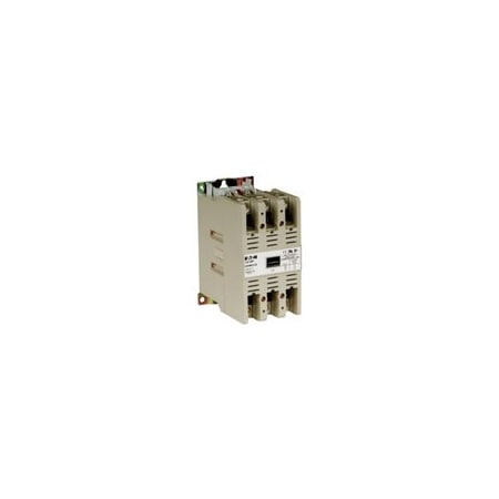 Eaton Definite Purpose Contactor, 110V-120V AC, 3 P, Non-Reversing, Box Lug C25HNE3120AC